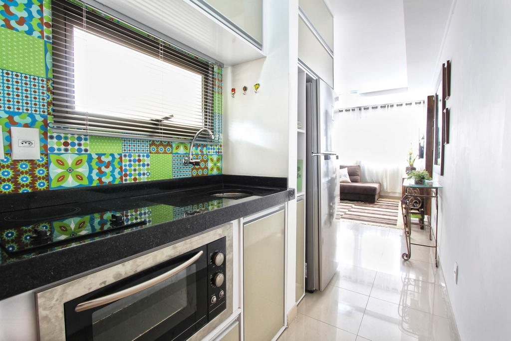 Kitchen — fully protected