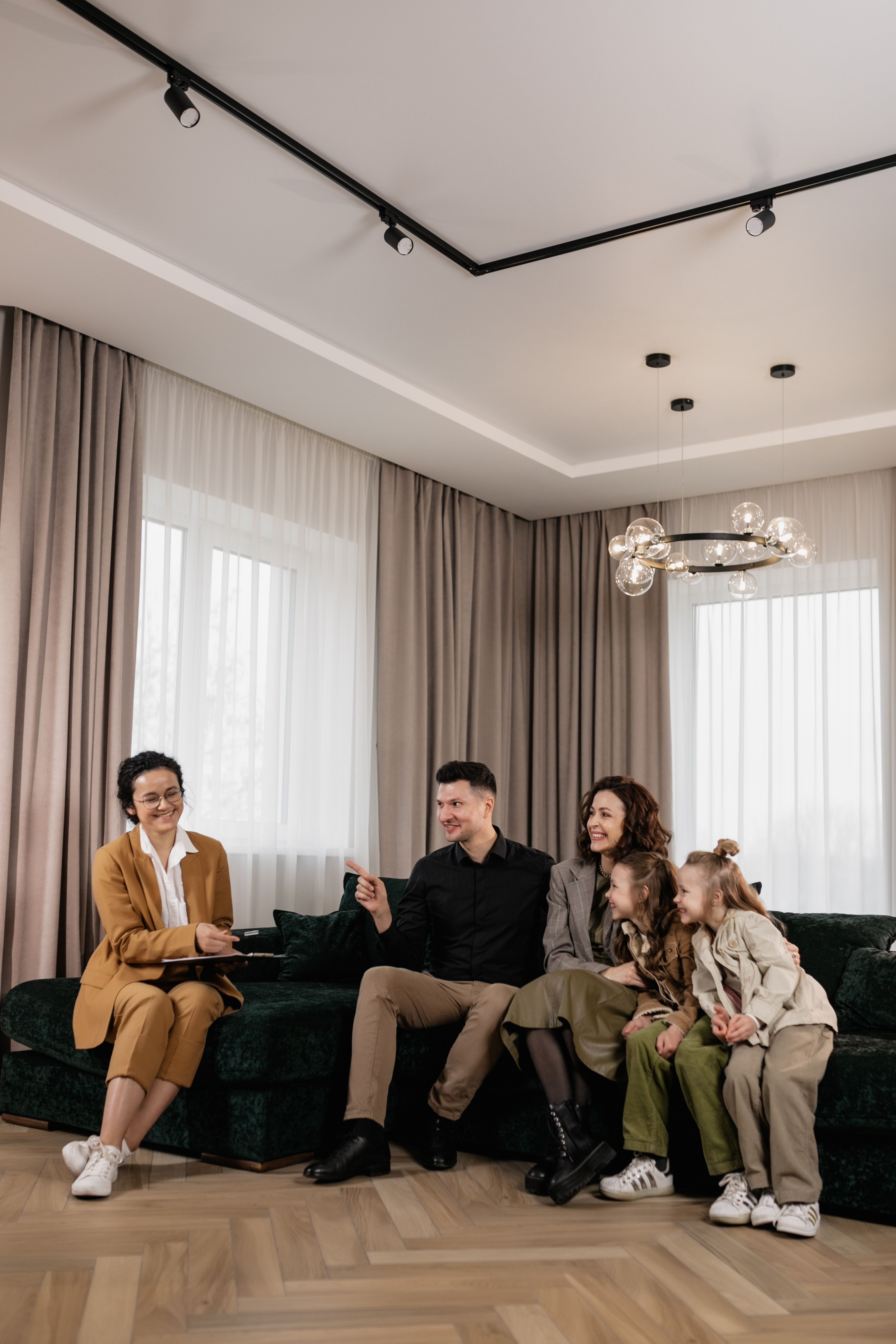 A happy, healthy family enjoying their pest-free home